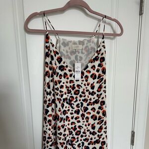 Loft Slip Top Camisole XL Animal Print NWT